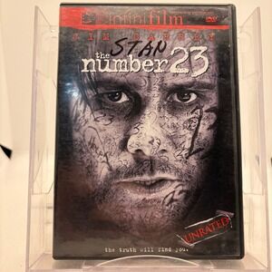 The Number 23 DVD Jim Carrey Unrated Infinifilm Psychological Thriller N10688A